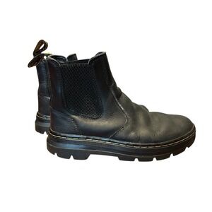 Dr. Martens Chelsea Boots Womens‎ Size 7 US Embury Soft Toe Black Leather